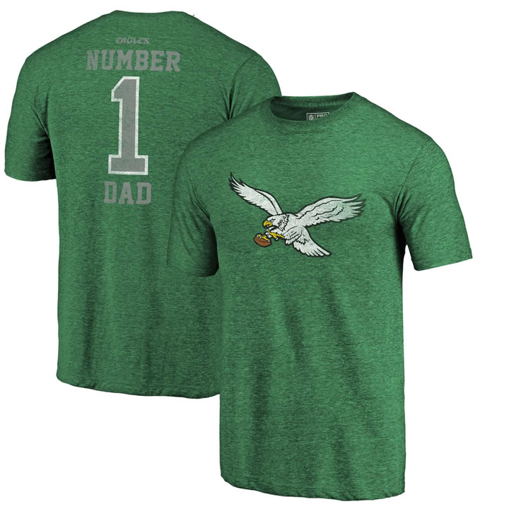 Philadelphia Eagles Green Greatest Dad Retro Tri-Blend NFL Pro Line by Fanatics Branded T-Shirt,We sell and wholesale Philadelphia Eagles Green Greatest Dad Retro Tri-Blend NFL Pro Line by Fanatics Branded T-Shirt on line form chian!
